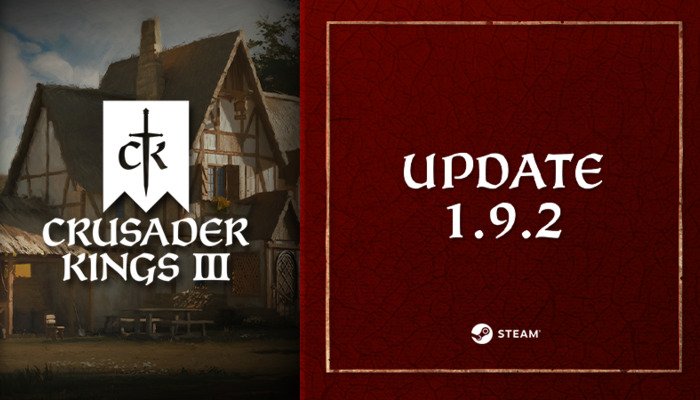 Crusader Kings III: Update 1.9.2