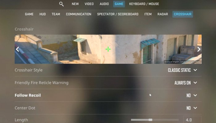 CS2 Crosshair-optimalisatie: Professionele codes & instellingstips