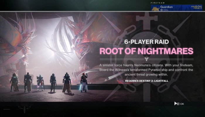 Destiny 2: Root of Nightmares Contest Mode Raid