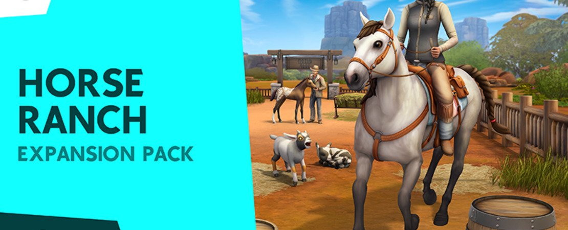 De Sims 4 - Het plattelandsleven roept met het Horse Ranch Expansion Pack