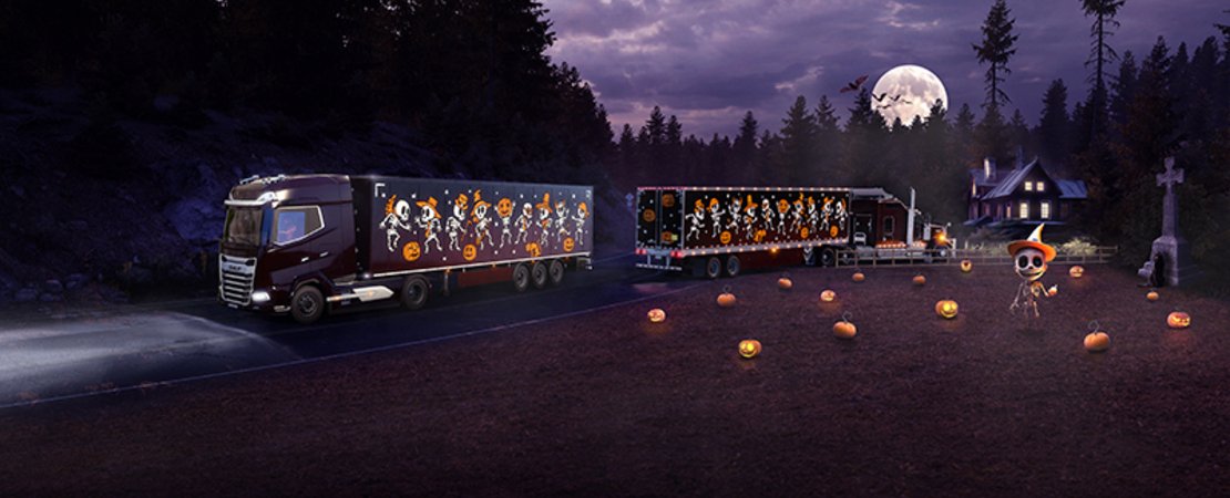 Euro Truck Simulator 2 - Hauloween-evenement: leveringen, lekkernijen en griezelplezier