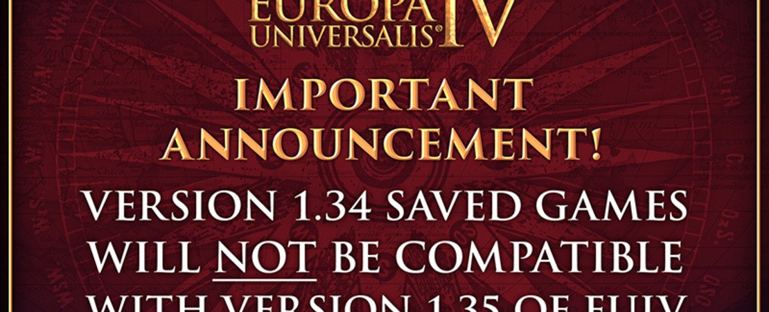 Europa Universalis IV - Update & Saved Games