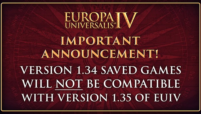 Europa Universalis IV: Update & Spielstände