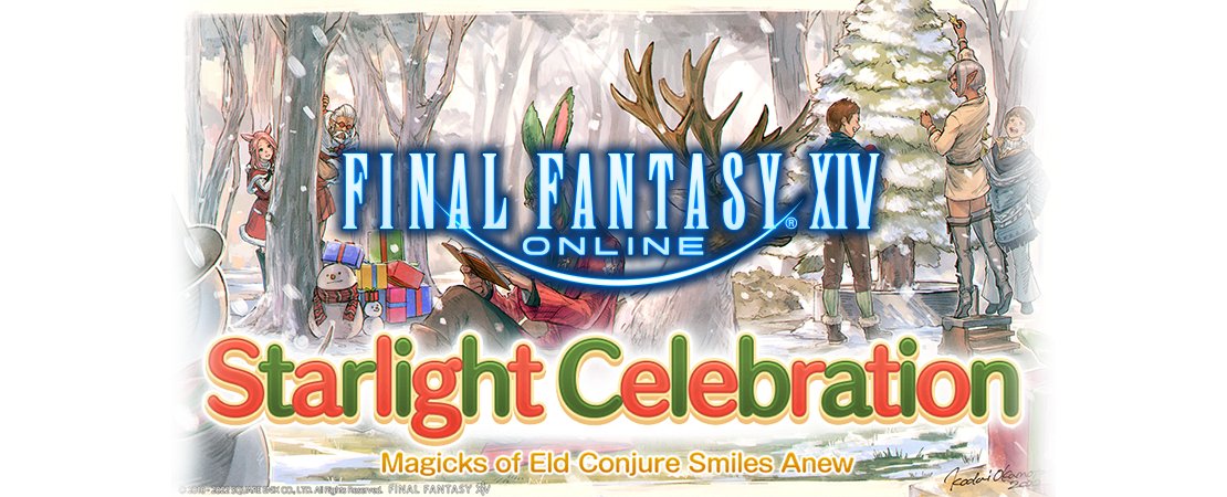 Final Fantasy XIV Online - The Starlight Celebration begins