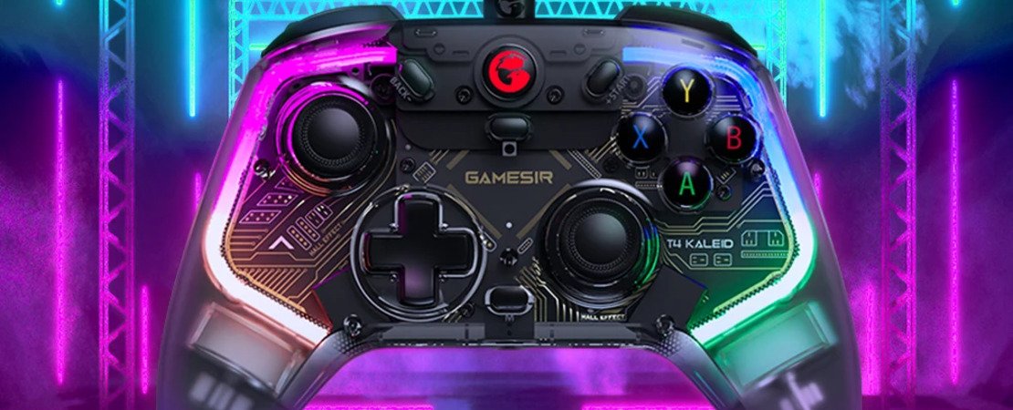 GameSir T4 Kaleid - A closer look at the new RGB gaming controller - Technical details, features, and compatibility