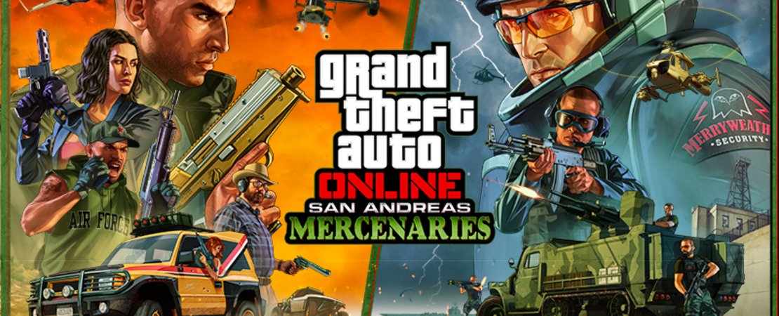 GTA Online: San Andreas Mercenaries - Los Santos Angels vs. Merryweather Security