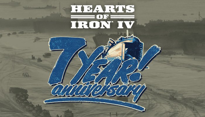 Hearts of Iron 4: Das 7. Jubiläum steht an