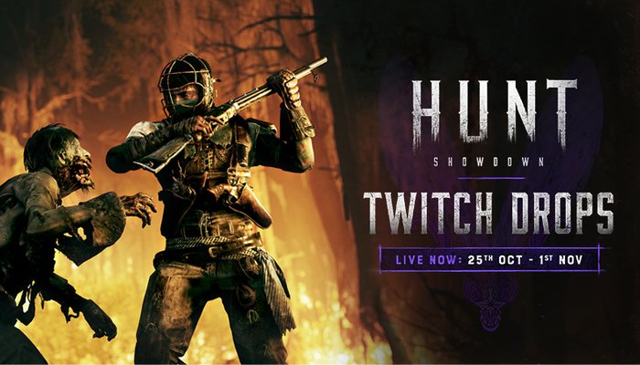 Hunt Showdown: Halloween Twitch Drops are here!