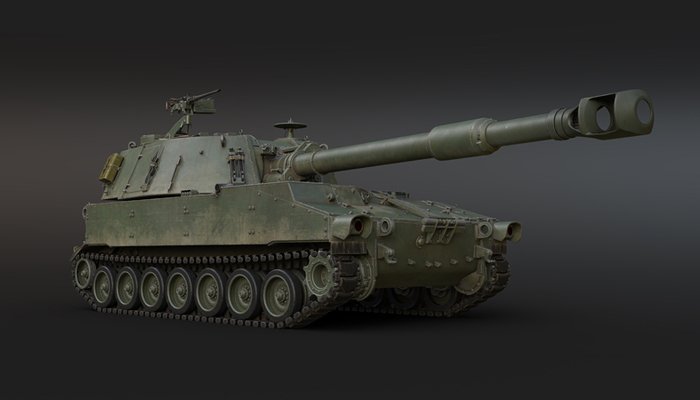 War Thunder: In the Kingdom of Battles: The M109