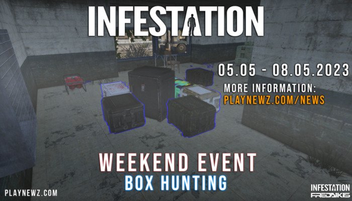 Infestation: The New Z – Box Hunting Event: Kosmetische Schätze auf offiziellen Arcade-Servern finden