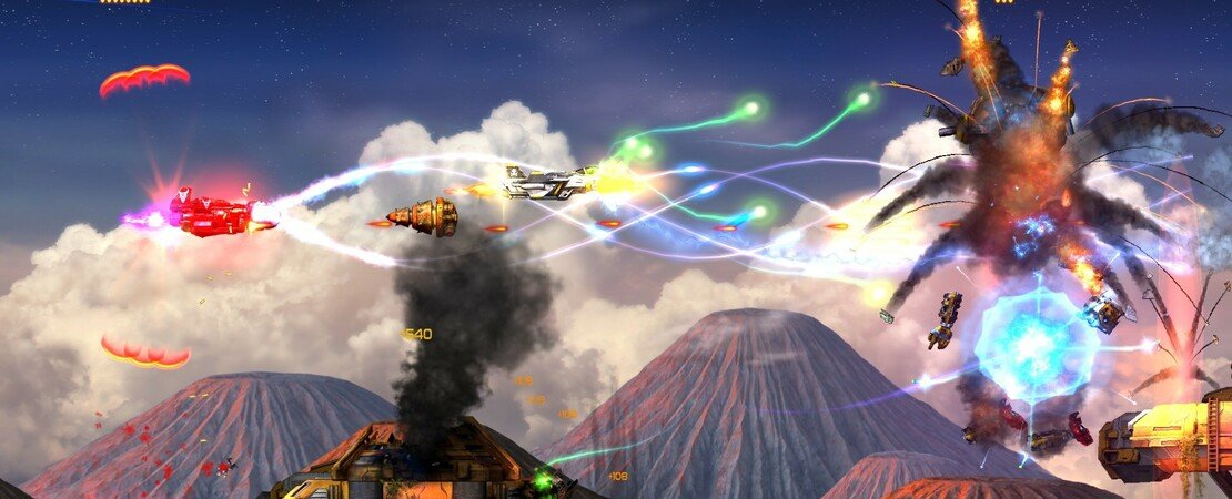 Jets'n'Guns 2 - breathtaking sequel to the classic 2D space shooter