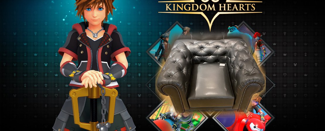 Kingdom Hearts - A Chair for Collectors and Fans - Discover the Official Kingdom Hearts Chair for $2,200