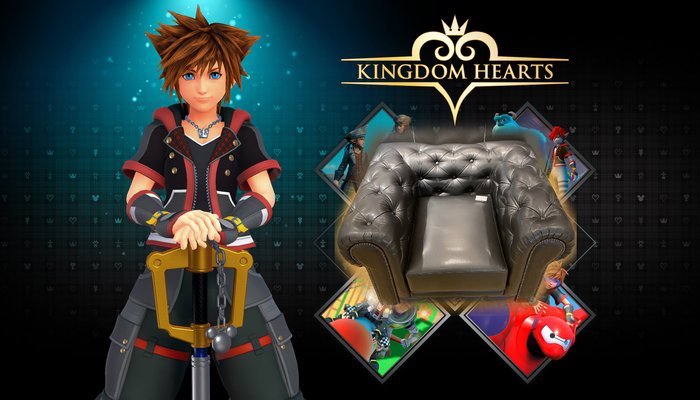 Kingdom Hearts - Ein Sessel für Sammler und Fans: Entdecke den offiziellen Kingdom Hearts Sessel für 2.200 US-Dollar