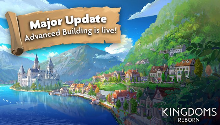 Kingdoms Reborn: De geavanceerde bouwupdate is er!