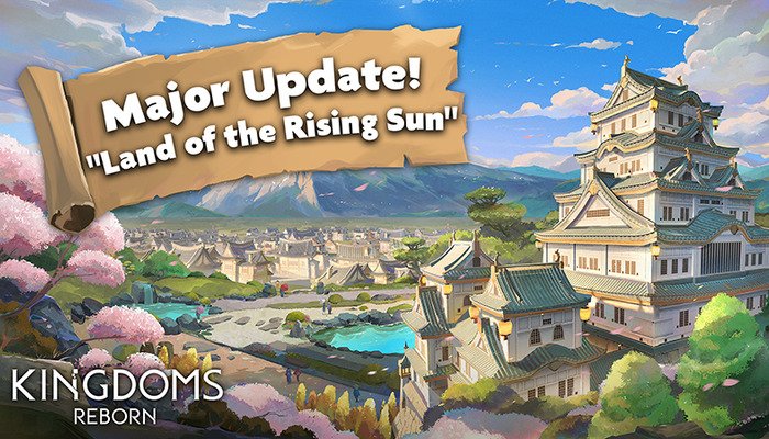 Land of the Rising Sun Update für Kingdoms Reborn: Entdecke die Shogunate-Fraktion und japanische Neuerungen