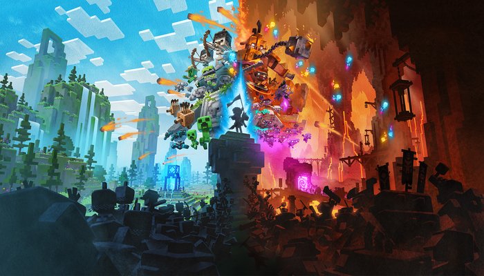 Minecraft Legends: Das Blockbuster-Echtzeitstrategie-Spiel: Action, Strategie und unendliche Möglichkeiten in der Welt von Minecraft