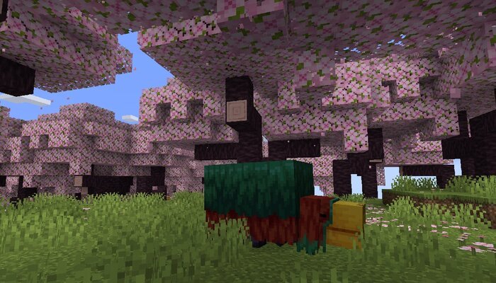 Minecraft: Neues Kirschblüten Biom im Anmarsch