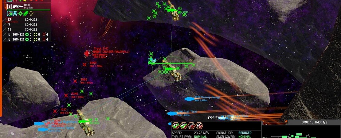 Nebulous: Fleet Command - A deep space RTS game