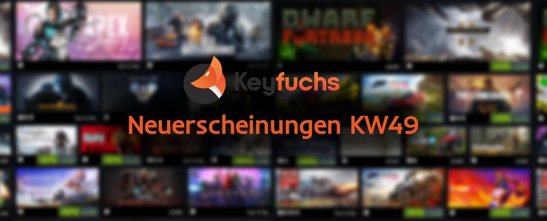 Neuerscheinung für Konsolen und PC - Die wichtigsten Releases der KW49