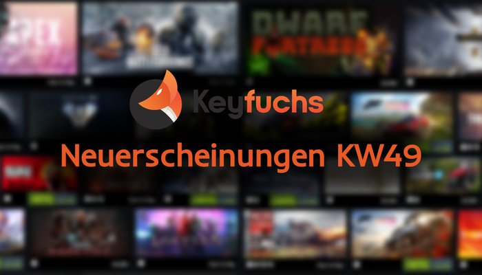 Neuerscheinung für Konsolen und PC: Die wichtigsten Releases der KW49