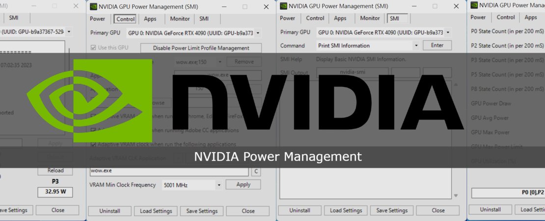 Nvidia Power Management: A Graphics Card Fast and Efficient - The Unofficial Tool for More Control over Performance