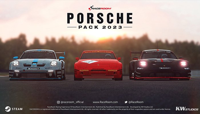 RaceRoom Racing Experience: Porsche-racepakket 2023