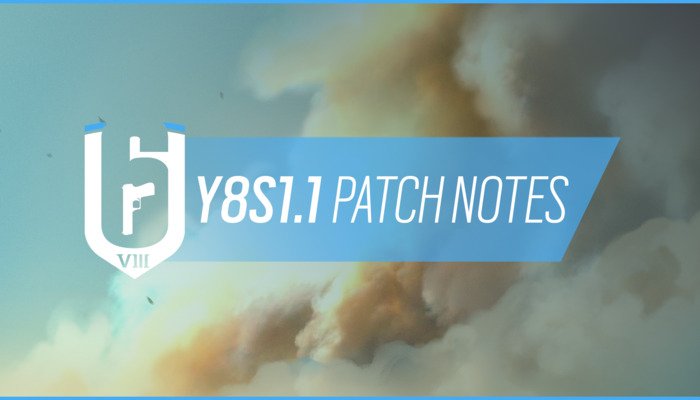 Rainbow Six Siege Update Y8S1.1: Bug Fixes and User Experience Improvements