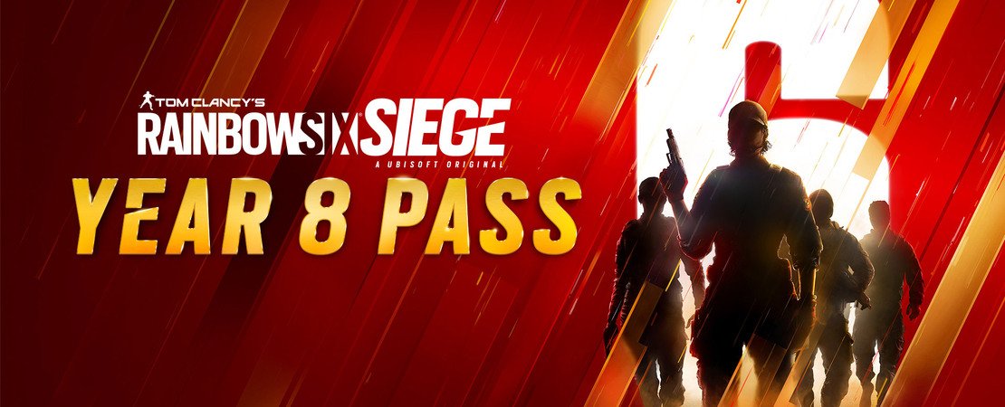 Rainbow Six Siege - Year 8 Pass with exclusive benefits available!