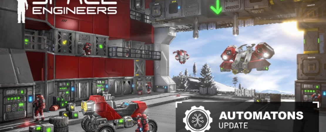 Space Engineers - The Automated Future Begins - All Information on the Big Update with New Blocks, Features & More