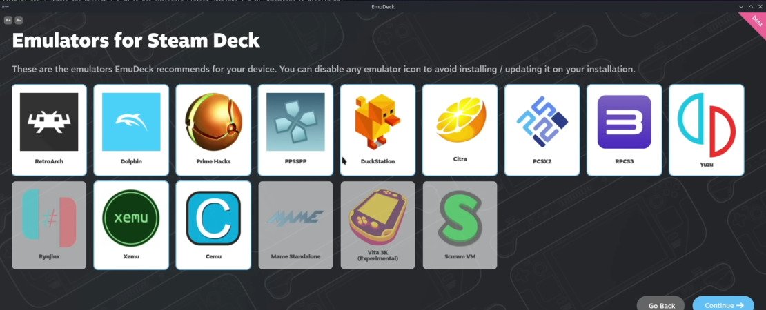 Steam Deck - Installing emulators on the handheld