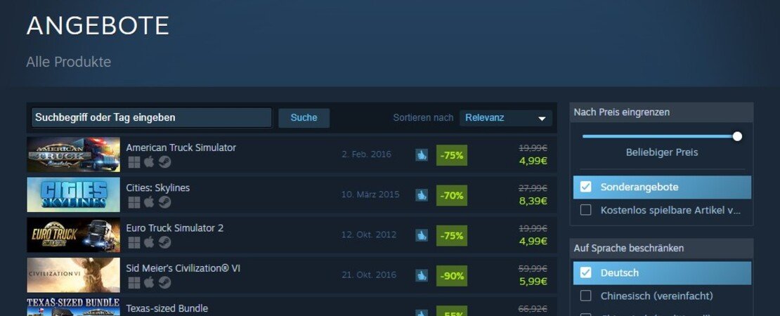 Steam Sale November 2022 - diese 10 spannenden Spiele gibt’s jetzt besonders günstig