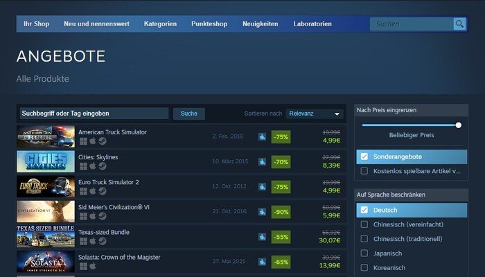 Steam Sale November 2022: diese 10 spannenden Spiele gibt’s jetzt besonders günstig