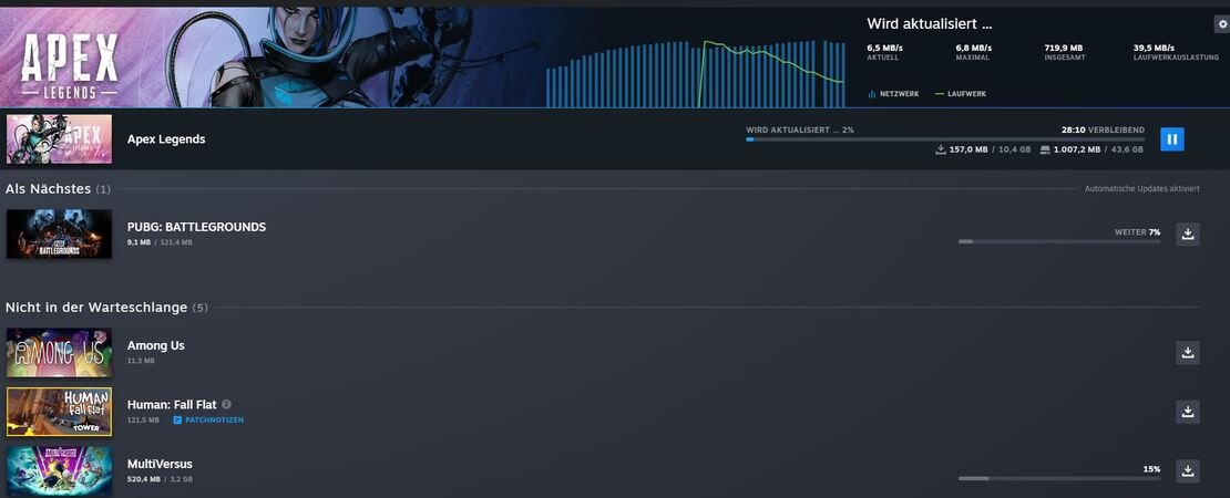 Steam - Neue Downloadfunktion kommt bald