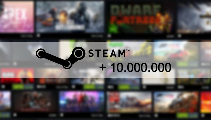 Steam: Erstmals Marke von 10 Millionen aktiven Nutzern geknackt