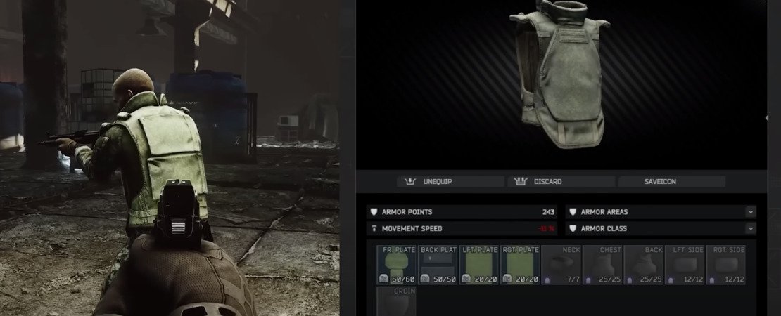 Escape from Tarkov Patch 0.14 - Het nieuwe pantsersysteem in detail