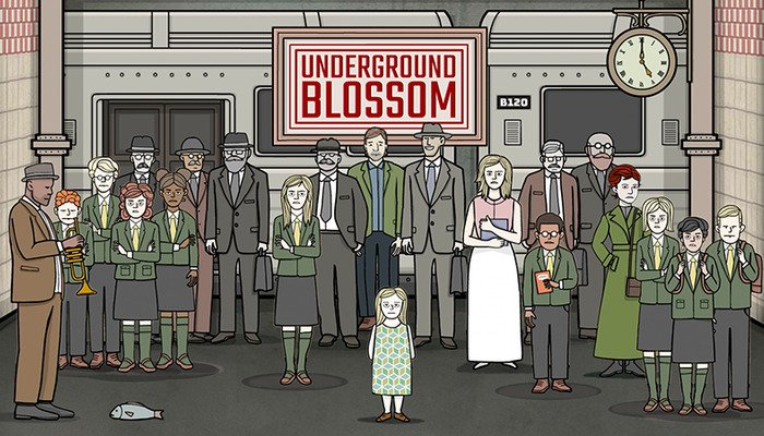 Underground Blossom: Een bijzondere metroreis