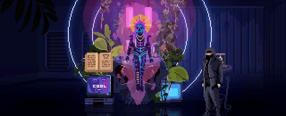 VirtuaVerse - Dystopische Zukunftsvision im Retro-Design