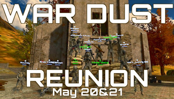 War Dust Reünie Weekend: De grote comeback op 20 en 21 mei
