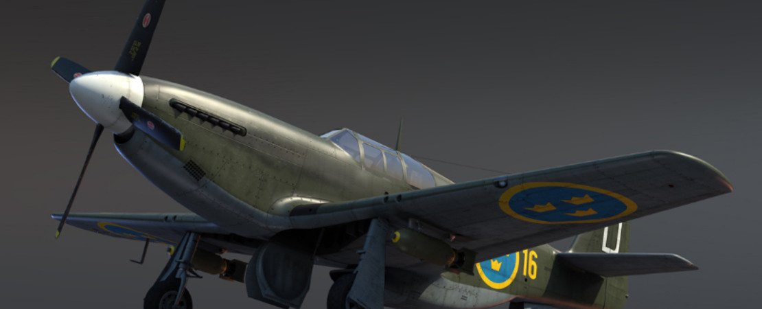 War Thunder - The Swedish Mustang J26 David