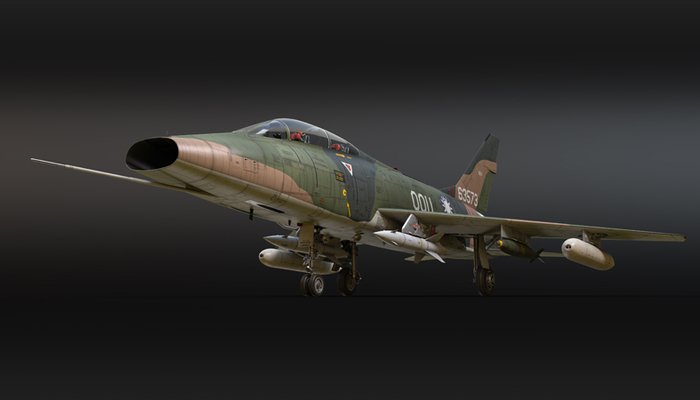 War Thunder: De F-100F straaljager