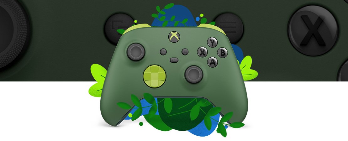 Xbox - An eco-friendly Xbox controller in honor of Earth Day