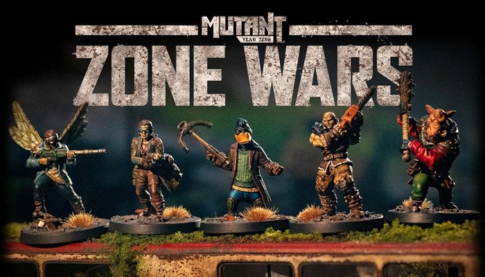 Zone Wars: Neues Tabletop-Spiel aus der Welt von Mutant Year Zero